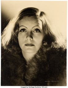 89031: Greta Garbo in Grand Hotel (MGM, 1932), 13" x 10