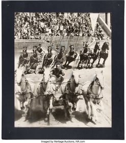 89136: Ben-Hur (MGM, 1959), Group of (4) Hand-Embellish