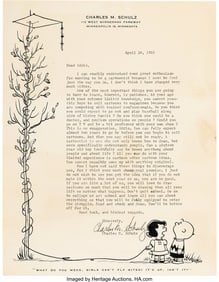 89069: Charles Schulz Collection of (8) Signed Personal
