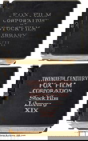 89079: Pair of Fox Film/Twentieth Century Fox Stock Foo