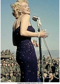 89180: Marilyn Monroe with "Anything Goes" Band for Goo