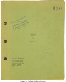 89089: King Kong (RKO, 1932), Studio Production Revised