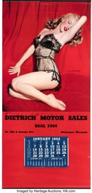 89191: Marilyn Monroe, "Lure of Lace" Large Tearaway Ca