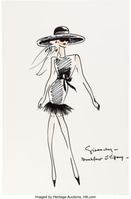 89201: Breakfast at Tiffany's (1961), Audrey Hepburn "H