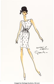 89203: Breakfast at Tiffany's (1961), Audrey Hepburn "H