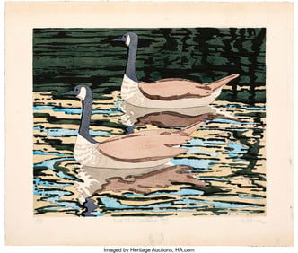 89294: Neil Welliver Group of (5) Nature Lithographs an