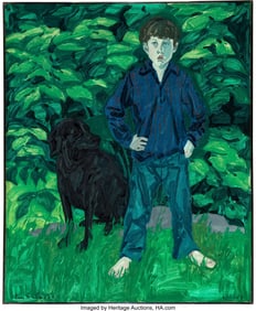 89258: Neil Welliver, Portrait of Nile Southern (1967),