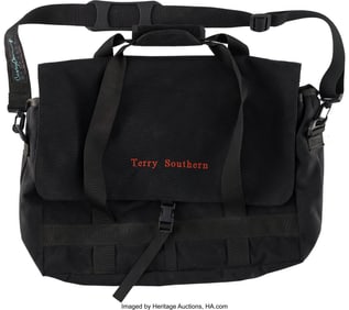 89298: Terry Southern Personal Satchel, Stationery, and