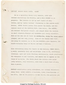89269: Blue Movie (Unmade Script, 1970), Terry Southern