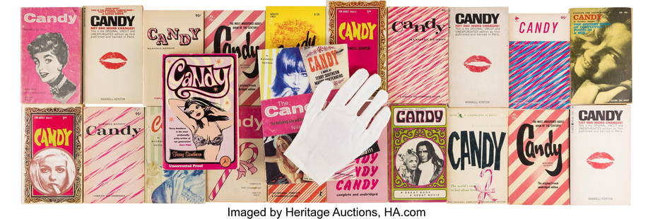 Maxwell Kenton (a.k.a. Terry Southern & Mason Ho: Maxwell Kenton &lpar;a&period;k&period;a&period; Terry Southern &amp; Mason Hoffenberg&rpar; Collection of &lpar;22&rpar; Candy &lpar;1958&rpar; Adult Novels&comma; Alternate Editions&comma; and Promo
