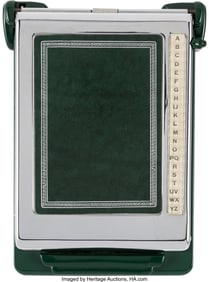 89306: Hugh Hefner Personal Flip-Top Contact Directory