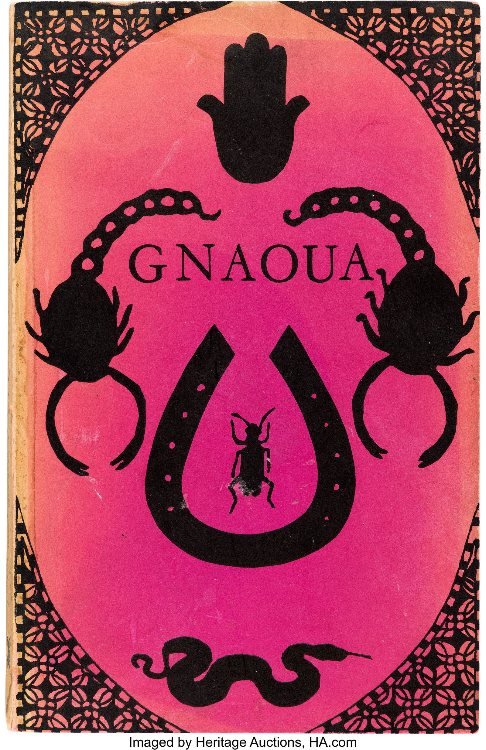 William S. Burroughs, Allen Ginsberg, and Jack S: William S. Burroughs, Allen Ginsberg, and Jack Smith, GNAOUA Literary Magazine Issue Number 1 (1964). Vintage original copy of GNAOUA literary magazine,