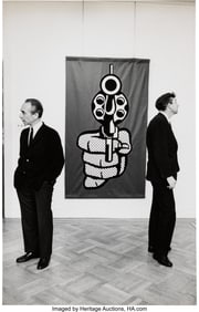 89251: Terry Southern and Leo Castelli, Leo Castelli Ga