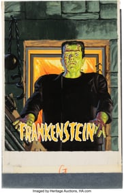 89318: Universal Pictures Monster Wallet & Wall Plaque
