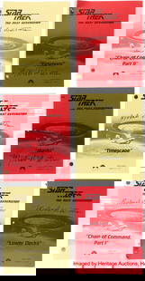 Star Trek: The Next Generation (Paramount TV, 19: Star Trek&colon; The Next Generation &lpar;Paramount TV&comma; 1987-1994&rpar;&comma; Michael Westmore's Personal Script Collection &lpar;180&plus; Total Scripts with 150&plus; Signed&rpar;&period; Or