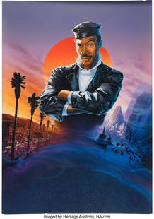The Golden Child (Paramount, 1986), Original Fin: The Golden Child (Paramount, 1986), Original Final Poster Art by John Alvin. Original full-color acrylic artwork used for the final release 1-sheet poster for the Eddie Mu