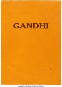 89557: Gandhi (Columbia, 1982), Richard Attenborough Au