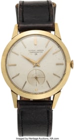 89561: Gregory Peck Personal Ulysse Nardin 18k Gold Man