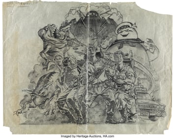 89563: Ghostbusters (Columbia, 1984) Mike Ploog Origina