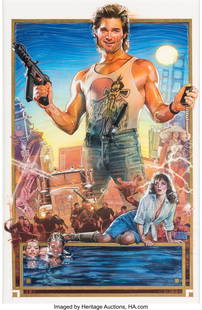 Big Trouble in Little China (TCF, 1986), One She: Big Trouble in Little China &lpar;TCF&comma; 1986&rpar;&comma; One Sheet Poster Final Key Artwork By Drew Struzan&period; Big Trouble in Little China is a 1986 cult classic directed by John Carpenter&