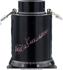 89469: Akira Kurosawa's Personal Signature-Engraved Vie
