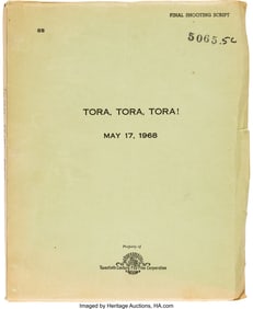 89475: Tora, Tora, Tora! (TCF, 1970), Final Shooting Sc