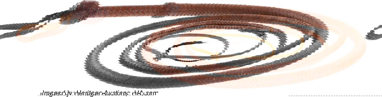 Indiana Jones and the Last Crusade (Paramount, 1: Indiana Jones and the Last Crusade &lpar;Paramount&comma; 1989&rpar;&comma; Harrison Ford "Indiana Jones" Screen Matched Signature Bullwhip Presented to HRH Prince Charles at the Royal Premiere&period