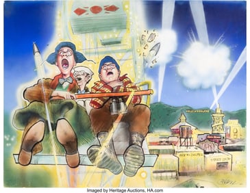 89497: 1941 (Universal, 1979), Original Production Art