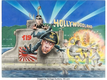 89499: 1941 (Universal, 1979), Original Production Art