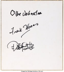 89612&colon; Osama Tezuka&comma; Ollie Johnston&comma; and Frank Thomas S