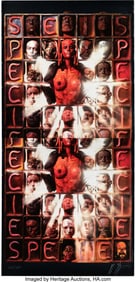 89690&colon; Species &lpar;MGM&comma; 1995&rpar;&comma; H&period;R&period; Giger Signed Silkscree