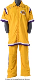 89698&colon; Shaquille O'Neal Game-Worn Los Angeles Lakers Wa