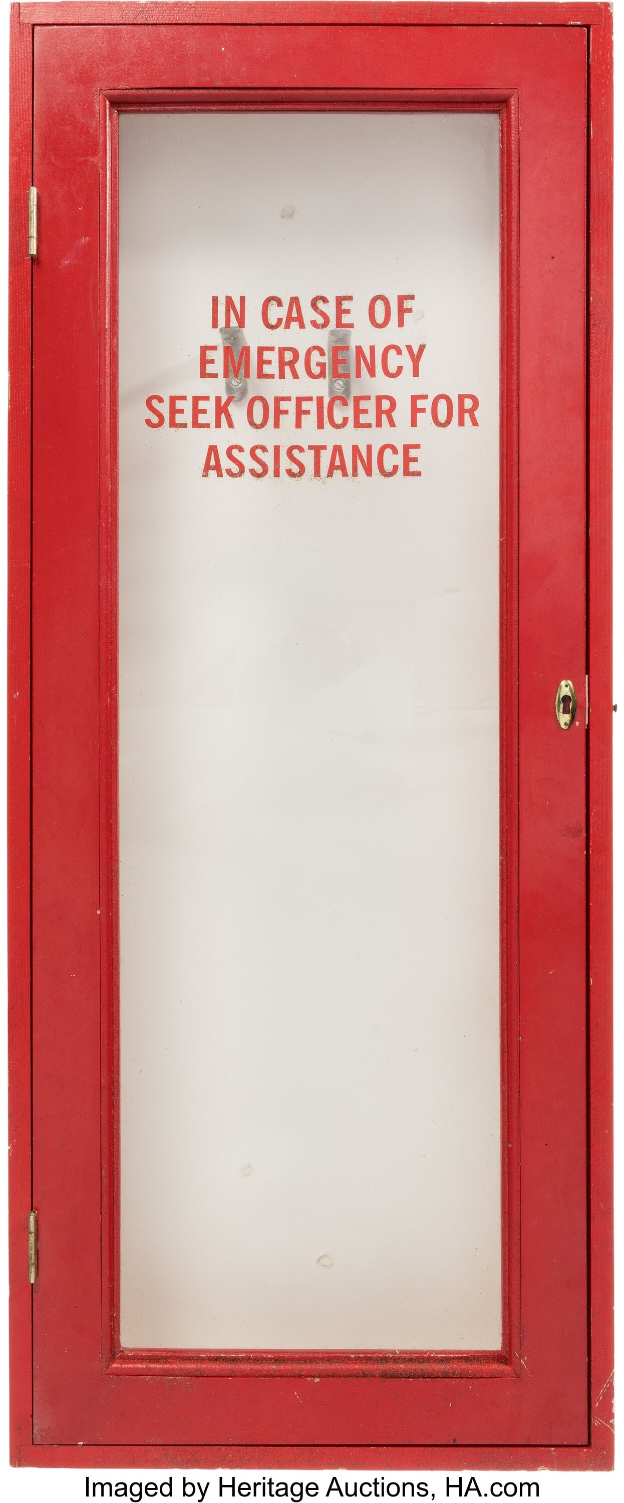 Titanic (TCF, 1997), Emergency Fire Axe Box. Ori (1 of 2)