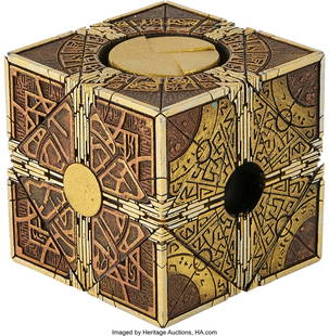 Hellraiser (20th Century Studios, 2022), Lament: Hellraiser (20th Century Studios, 2022), Lament Configuration Puzzle Box. Original Lament Configuration puzzle box prop from Hellraiser, the 2022 franchise reboot