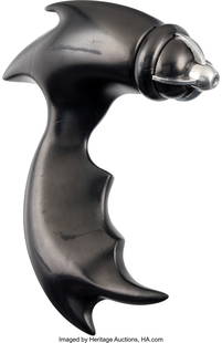 Batman and Robin (Warner Bros., 1997), Barbara W: Batman and Robin (Warner Bros., 1997), Barbara Wilson/Batgirl "Alicia Silverstone" Hero Bat-Laser. Original hero bat-laser prop expertly crafted from stainless