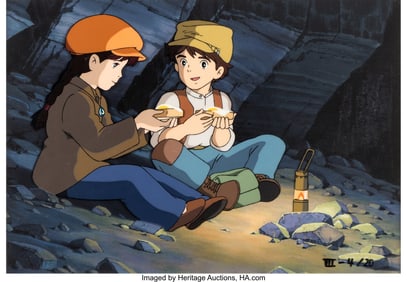 89642&colon; Castle in the Sky &lpar;Studio Ghibli&comma; 1986&rpar;&comma; Art Col
