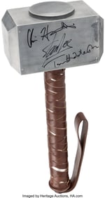 89800&colon; Thor Franchise &lpar;Marvel&comma; 2011-2022&rpar;&comma; Autographed 