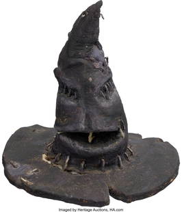 Robot Chicken (Cartoon Network, 2001-), Sorting: Robot Chicken (Cartoon Network, 2001-), Sorting Hat and Nearly Headless Nick Head Puppets. Original pair of (2) custom fabricated puppets from the Harry Potter