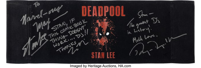 89808&colon; Deadpool &lpar;TCF&comma; 2016&rpar;&comma; Stan Lee Personal Director
