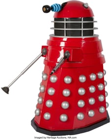 89889&colon; Doctor Who &lpar;BBC TV&comma; 1963-1989&rpar;&comma; Red and Silver "