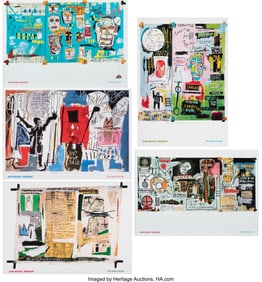 27057: After Jean-Michel Basquiat (1960-1988) Tony Shaf