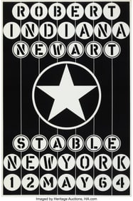 27059: Robert Indiana (American, 1928-2018) Stable II,