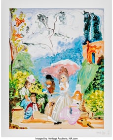 66102&colon; Genieve Figgis &lpar;b&period; 1972&rpar; Summer Garden &lpar;after Ni
