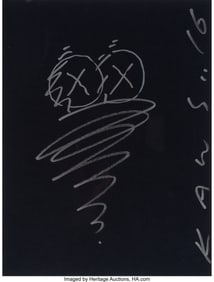 66103&colon; KAWS &lpar;b&period; 1974&rpar; Untitled&comma; 2016 Ink on wove paper 