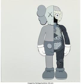 66109&colon; KAWS &lpar;b&period; 1974&rpar; Dissected Companion &lpar;Grey&rpar;&comma; 2006 
