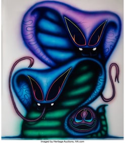 66117&colon; Erik Foss &lpar;20th Century&rpar; Templars&comma; 2022 Acrylic 