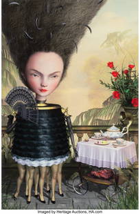 Ray Caesar (b. 1958) The Widow's Tea Party, 2003: Ray Caesar (b. 1958) The Widow's Tea Party, 2003 Inkjet print in colors on Archival paper 22 x 15 inches (55.9 x 38.1 cm) (sight) Ed. 2&