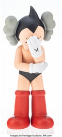66127&colon; KAWS &lpar;b&period; 1974&rpar; Astro Boy&comma; 2012 Painted cast viny