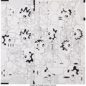 66042&colon; Dalek &lpar;b&period; 1968&rpar; Untitled Ink on wove paper &lpar;trip