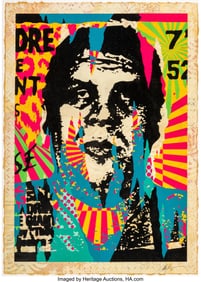 66137&colon; Shepard Fairey &lpar;b&period; 1970&rpar; O&period;G&period; Rips HPM&comma; 2019 Scr